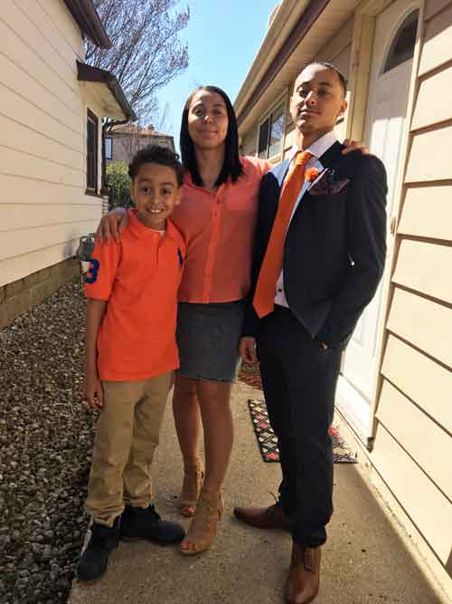 Nicole and sons
